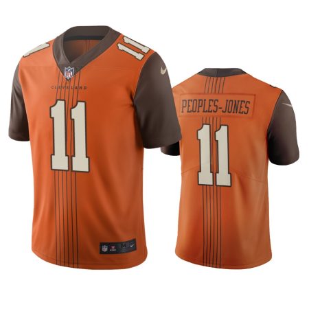 Cleveland Browns Donovan Peoples-Jones Brown City Edition Vapor Limited Jersey