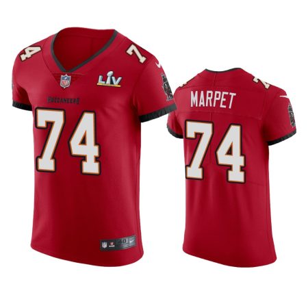 Ali Marpet Buccaneers Red Super Bowl LV Vapor Elite Jersey