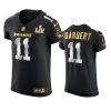 Blaine Gabbert Buccaneers Black Super Bowl LV Golden Elite Jersey 2 buccaneers blaine gabbert black golden elite super bowl lv jersey