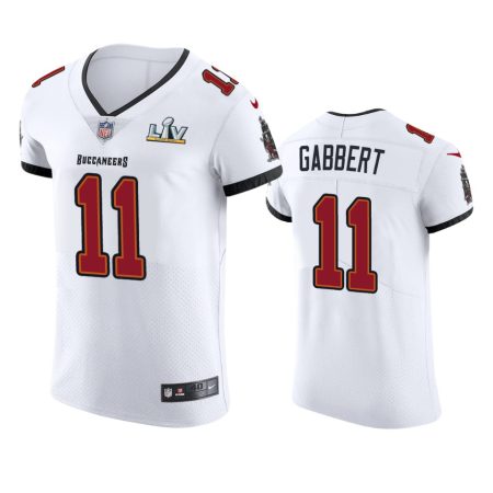 Blaine Gabbert Buccaneers White Super Bowl LV Vapor Elite Jersey