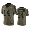 Tampa Bay Buccaneers Chris Godwin Olive 2021 Salute To Service Limited Jersey 3 buccaneers chris godwin olive limited 2021 salute to service jersey