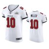 Scotty Miller Buccaneers White Super Bowl LV Vapor Elite Jersey 3 buccaneers scotty miller white vapor elite super bowl lv jersey