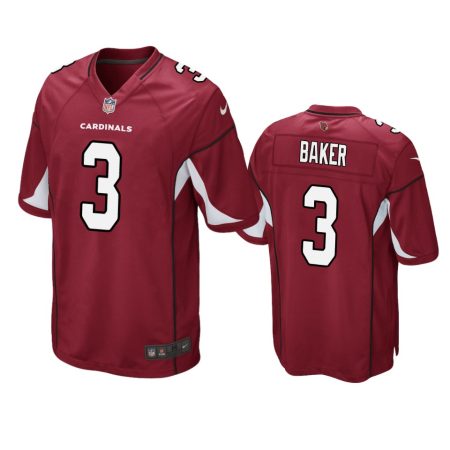 Arizona Cardinals Budda Baker Cardinal Game Jersey