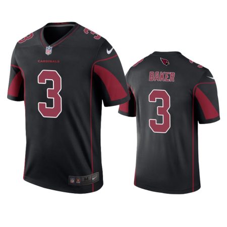 Arizona Cardinals Budda Baker Black Color Rush Legend Jersey