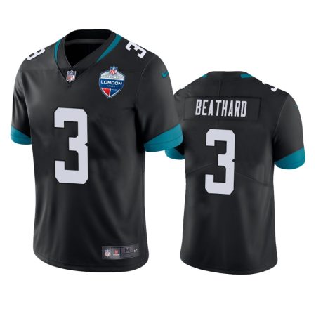 C.J. Beathard Jacksonville Jaguars Black Vapor Limited Jersey