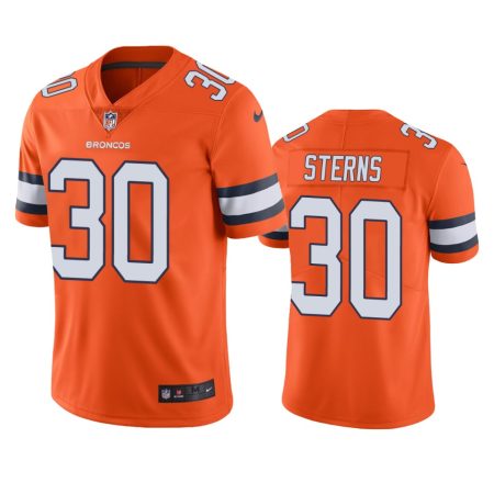 Color Rush Limited Denver Broncos Caden Sterns Orange Jersey