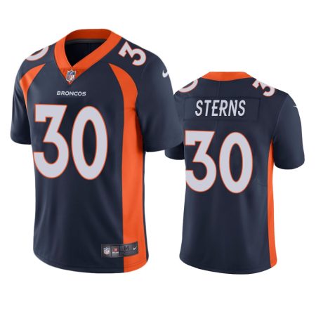 Caden Sterns Denver Broncos Navy Vapor Limited Jersey