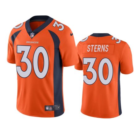Caden Sterns Denver Broncos Orange Vapor Limited Jersey