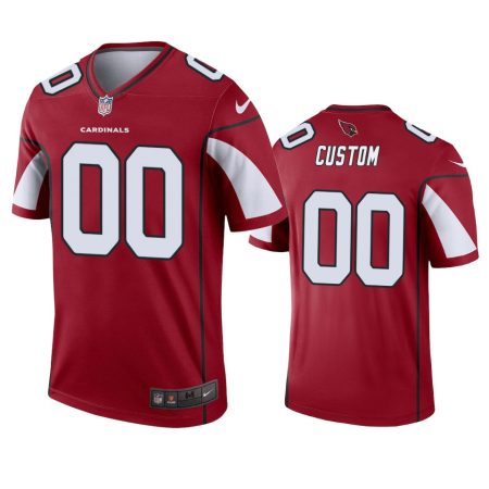 Arizona Cardinals Custom Cardinal Legend Jersey - Men's