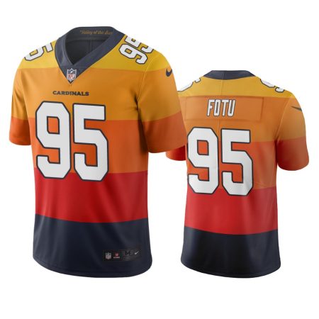 Arizona Cardinals Leki Fotu Sunset Orange City Edition Vapor Limited Jersey