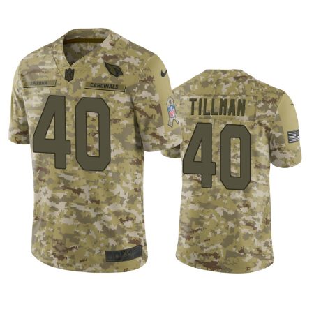 Arizona Cardinals Pat Tillman Camo 2018 Salute to Service Jersey