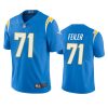 Matt Feiler Los Angeles Chargers Powder Blue Vapor Limited Jersey 2 chargers matt feiler powder blue vapor jersey