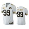 Khalen Saunders Chiefs White Super Bowl LIV Golden Edition Jersey 2 chiefs khalen saunders white golden edition super bowl liv jersey