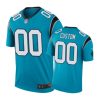 Carolina Panthers # Custom Nike color rush Blue Jersey 3 color rush customblue jersey