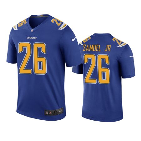 Los Angeles Chargers Asante Samuel Jr. Royal Color Rush Legend Jersey