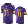 Color Rush Limited Minnesota Vikings Christian Darrisaw Purple Jersey 3 color rush limited christian darrisaw vikings purple jersey