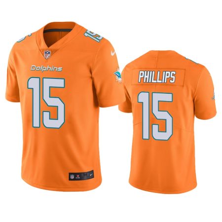 Color Rush Limited Miami Dolphins Jaelan Phillips Orange Jersey