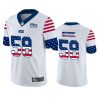 Bobby Okereke Indianapolis Colts White Independence Day Stars & Stripes Jersey 2 colts bobby okereke white independence day vapor jersey