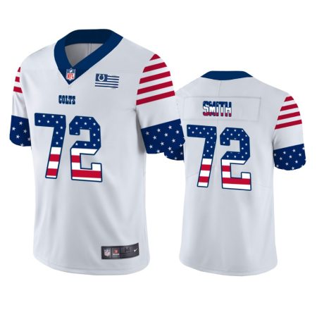 Braden Smith Indianapolis Colts White Independence Day Stars & Stripes Jersey