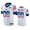 Custom Indianapolis Colts White Stars & Stripes Independence Day Jersey 3 colts custom white independence day vapor jersey 0a