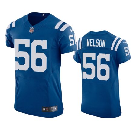 Indianapolis Colts Quenton Nelson Royal 2021 Vapor Elite Jersey - Men's
