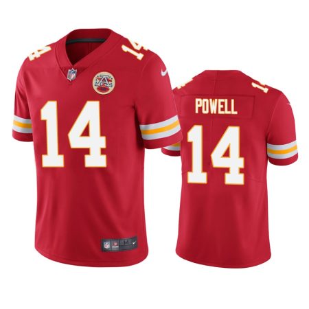 Cornell Powell Kansas City Chiefs Red Vapor Limited Jersey