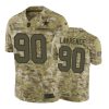 Dallas Cowboys #90 2018 Salute to Service Demarcus Lawrence Jersey Camo -Nike Limited 3 cowboys 90 demarcus lawrence 2018 salute to service jersey