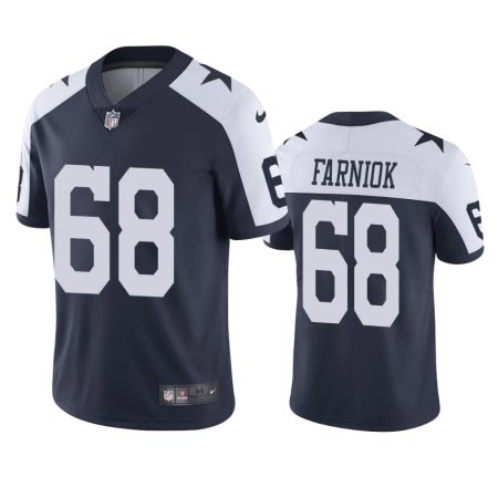 Dallas Cowboys Matt Farniok Navy Vapor Limited Jersey