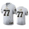 Tyron Smith Cowboys White 100th Season Golden Edition Jersey 2 cowboys tyron smith white golden edition 100th season jersey