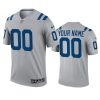Indianapolis Colts Custom Gray 2021 Inverted Legend Jersey 2 custom colts 2021 inverted legend gray jersey