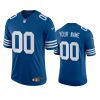 Indianapolis Colts Custom Royal Alternate Vapor Limited Jersey 3 custom colts alternate vapor limited royal jersey