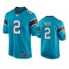 Carolina Panthers D.J. Moore Blue Game Jersey 2 d.j. moore panthers blue game jersey