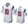 Houston Texans Davis Mills White Game Jersey 2 davis mills texans white game jersey 0a
