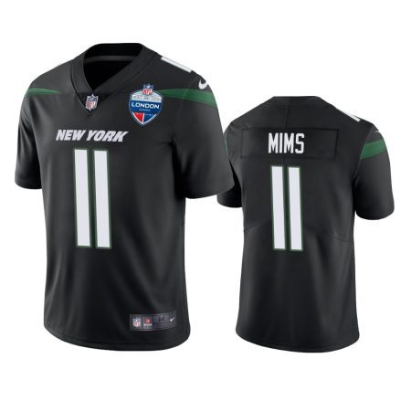 Denzel Mims New York Jets Black Vapor Limited Jersey