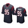 Houston Texans Derek Rivers Navy Game Jersey 2 derek rivers texans navy game jersey