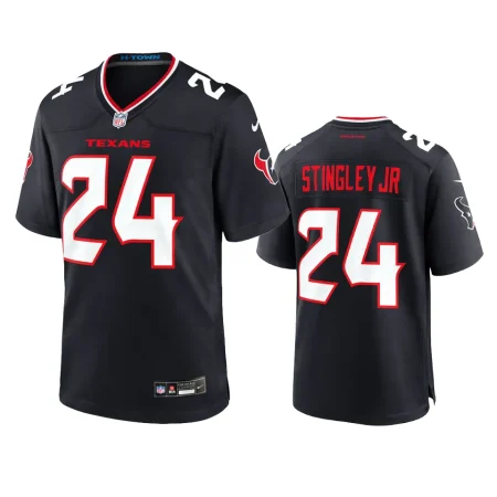 Houston Texans Derek Stingley Jr. Navy 2024 Game Jersey