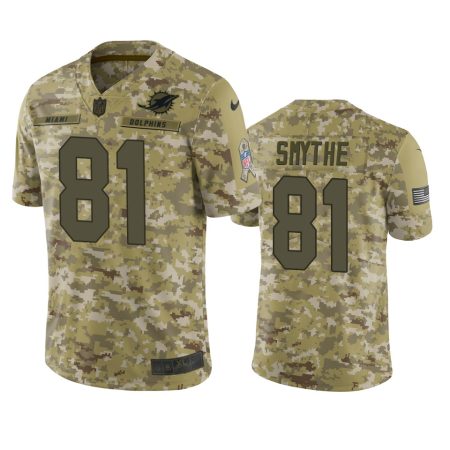 Miami Dolphins #81 2018 Salute to Service Durham Smythe Jersey Camo