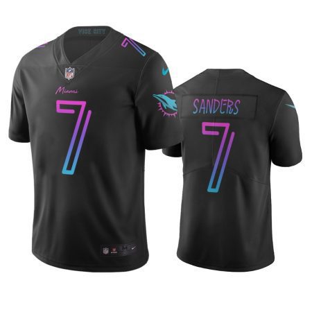 Jason Sanders Miami Dolphins Black City Edition Vapor Limited Jersey