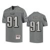 Philadelphia Eagles Fletcher Cox 2004 Charcoal Metal Replica Jersey 3 eagles fletcher cox charcoal metal replica jersey
