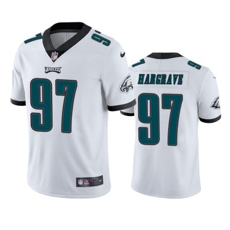 Javon Hargrave Philadelphia Eagles White Vapor Limited Jersey