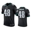 Philadelphia Eagles Patrick Johnson Black Legend Jersey 2 eagles patrick johnson black legend jersey