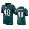 Philadelphia Eagles Patrick Johnson Green Legend Jersey 3 eagles patrick johnson green legend jersey