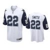 emmitt smith cowboys white alternate game jersey