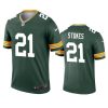 Green Bay Packers Eric Stokes Green Legend Jersey 3 eric stokes packers green legend jersey