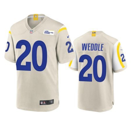 Los Angeles Rams Eric Weddle Bone Game Jersey