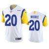 Eric Weddle Los Angeles Rams White Vapor Limited Jersey 3 eric weddle rams white vapor jersey