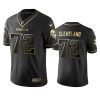 Vikings Ezra Cleveland Black Golden Edition Vapor Limited Jersey 3 ezra cleveland vikings black golden edition jersey