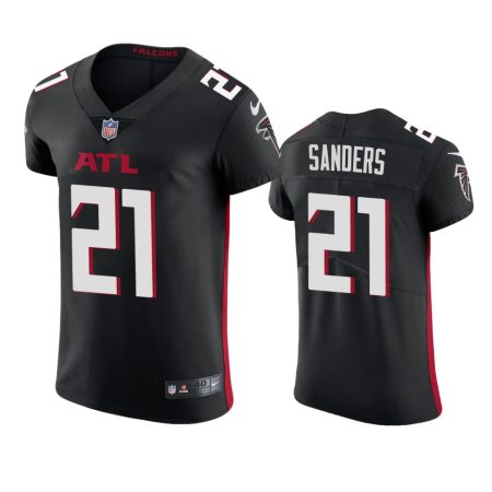 Atlanta Falcons Deion Sanders Black Vapor Elite Jersey - Men's