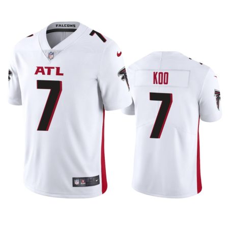 Younghoe Koo Atlanta Falcons White Vapor Limited Jersey