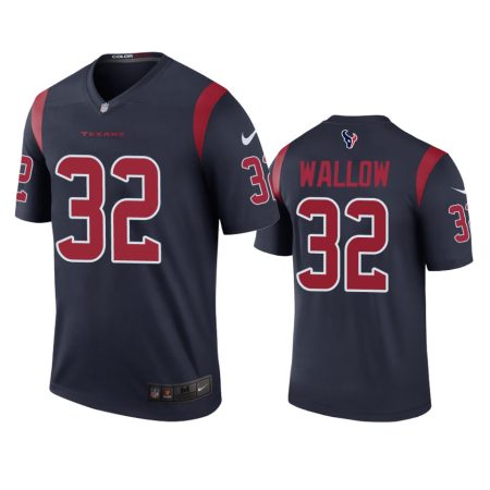 Houston Texans Garret Wallow Navy Color Rush Legend Jersey